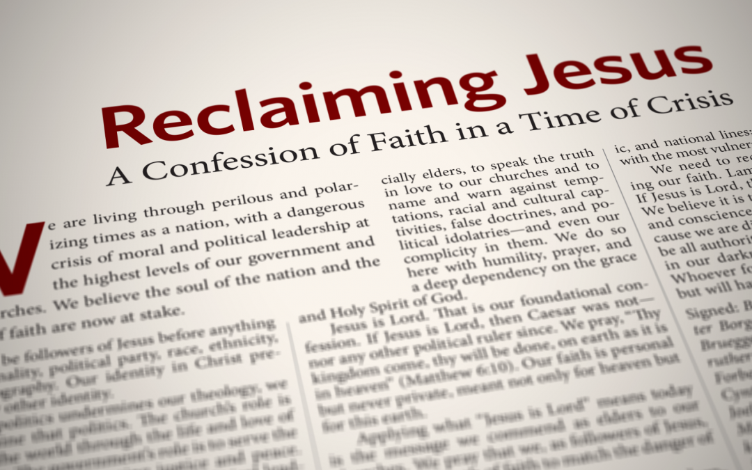 Reclaiming Jesus