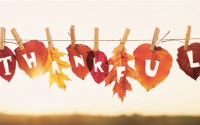 Being Thankful for Change