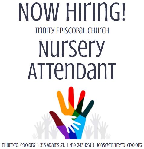 Nursery Attendant Needed