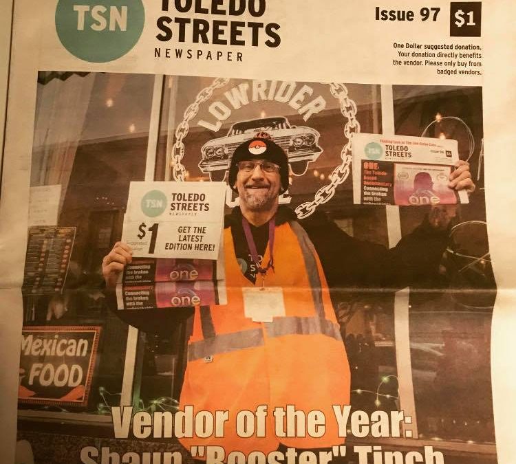 Toledo Streets Names Its ‘Vendor of the Year’!