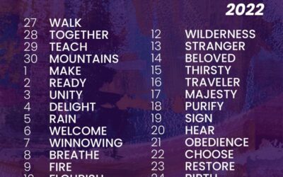 #AdventWord