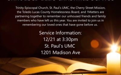 Unhoused Blue Christmas Service